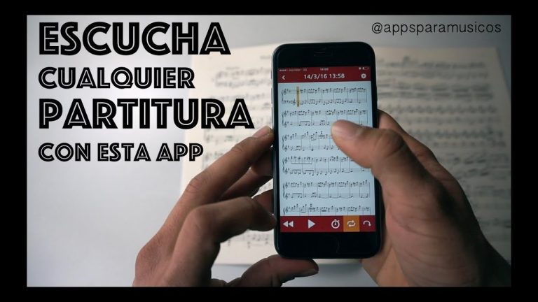 App leer partituras android