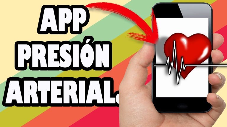 App para medir presión arterial con huella digital