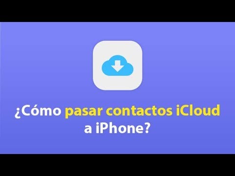 Contactos iphone en icloud