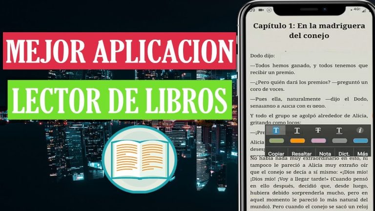 Mejores lectores epub android