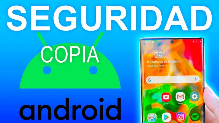 Hacer backup de android