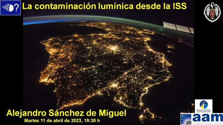 Descubre el mapa de contaminación lumínica en España