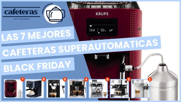 Oferta de Black Friday: Consigue tu cafetera superautomática