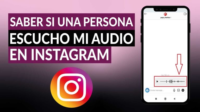 Descubre cómo saber si tu audio de Instagram ha sido escuchado en 3 pasos
