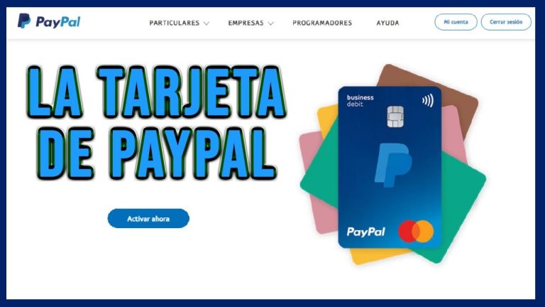 Descubre cómo obtener una Tarjeta PayPal en España en pocos pasos