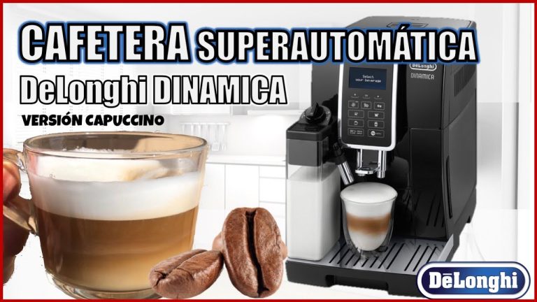 Disfruta del café perfecto con la cafetera superautomática con depósito de leche