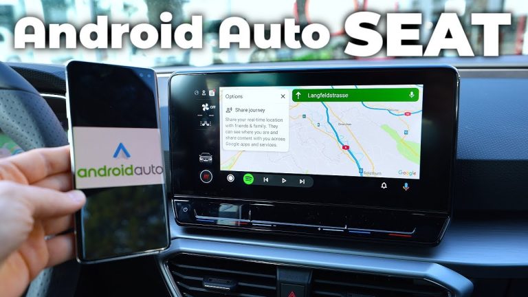 Conduce con seguridad: Descubre Android Auto en el Seat León