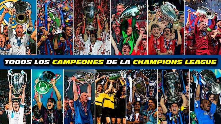 Los campeones de los últimos años de la Champions: ¡Descubre quiénes han sido los ganadores!