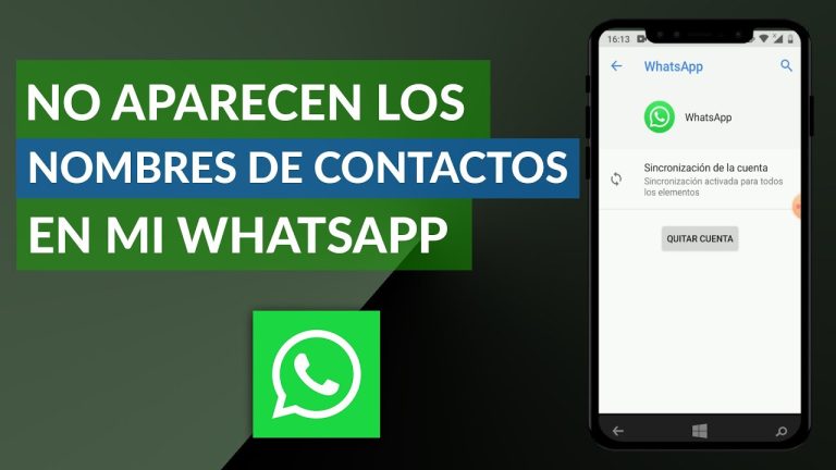 ¡Error en WhatsApp! ¿Por qué mis contactos aparecen sin nombre en Android?