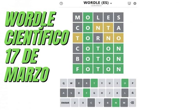 Descubre el fascinante juego del Wordle científico: ¡pon a prueba tu vocabulario!