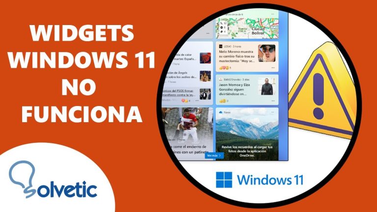 Gadgets en Windows 11: solución a problemas de funcionamiento