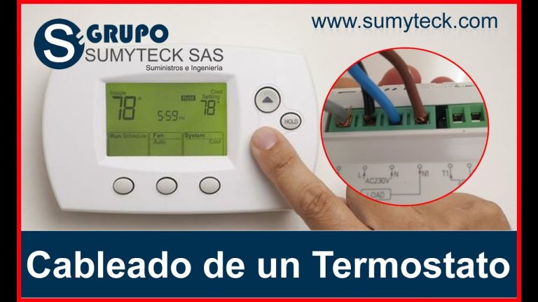 Descubre la revolucionaria conexión eléctrica del termostato: Eficiencia a tu alcance