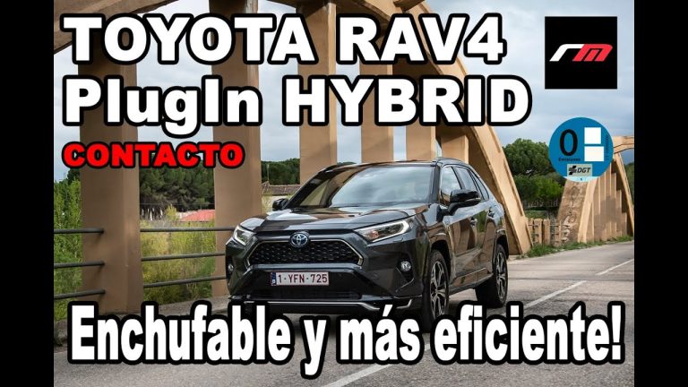 Descubre las ventajas del renting del Toyota RAV4 híbrido enchufable