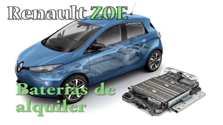Alquila las baterías para tu Renault Zoe y ahorra costes