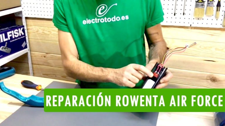Nueva solución para la batería de la aspiradora Rowenta: Por qué no carga y cómo solucionarlo