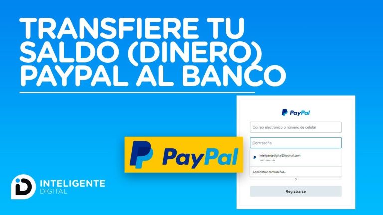 Aprende a transferir dinero de PayPal a una tarjeta fácilmente