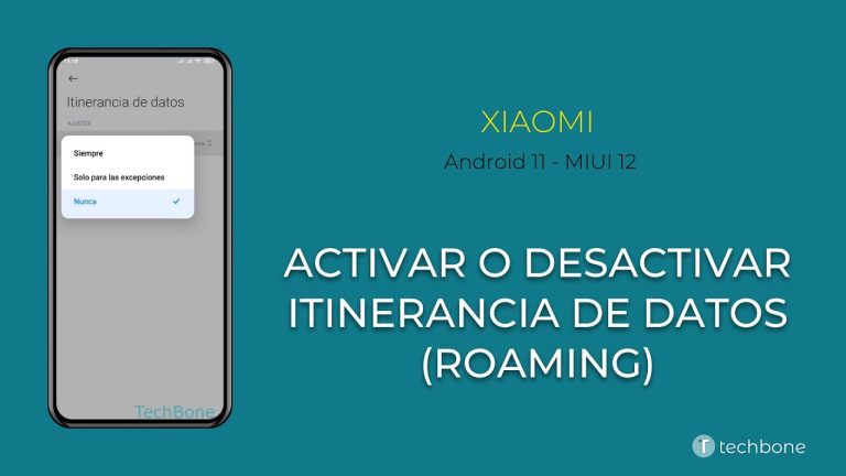 Descubre cómo activar roaming en tu Xiaomi Redmi Note 9 de forma sencilla