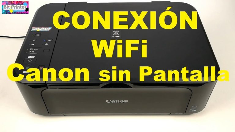 ¡Aprende a conectar tu impresora Canon por WiFi de forma sencilla!