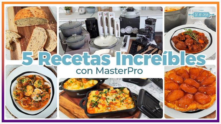 Descubre el Libro de Recetas MasterPro: 100 delicias culinarias para expertos