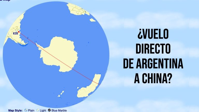 Increíble distancia: ¿Cuántos km separan España y China?