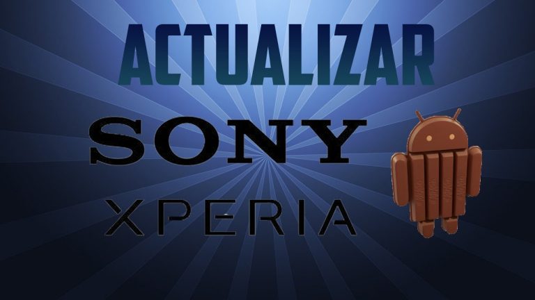 Tablet sony xperia z actualizar android