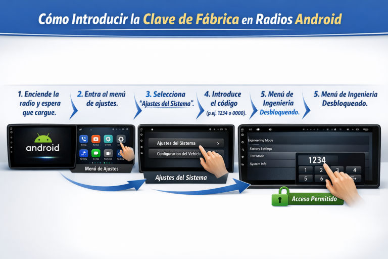 Clave ajustes de f&aacute;brica radio Android: c&oacute;digos por versi&oacute;n explicados