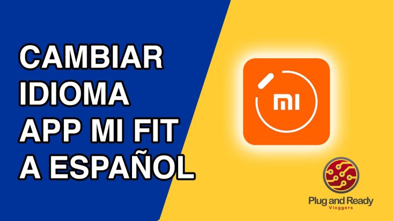 Cambiar idioma app mi fit android