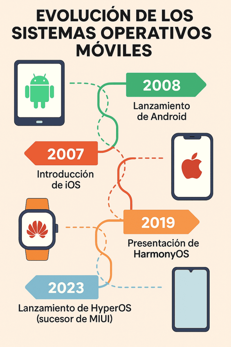 Sistemas Operativos para Smartphones y Tablets en 2025