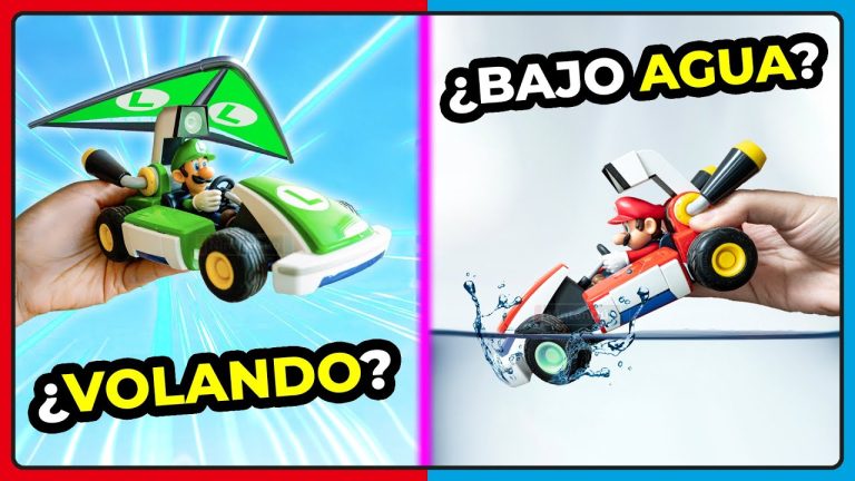 ¡Domina las pistas con Mario Kart Live y suelta tu coche!