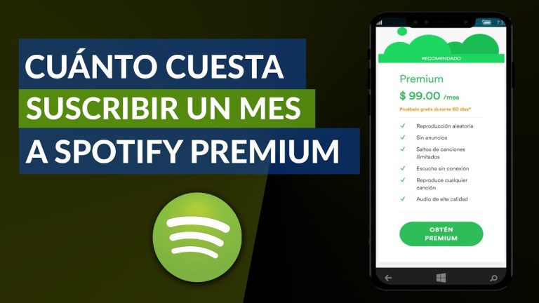 ¿Quieres saber cuánto vale Spotify Premium? Descubre el precio aquí.