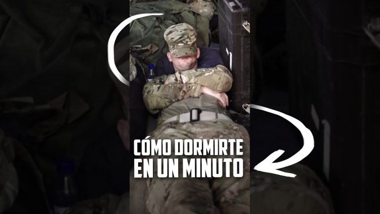 Descubre la efectiva técnica para dormir a los marines en segundos