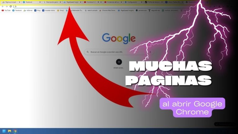Caos en Chrome: Solución para demasiadas pestañas al abrir el navegador