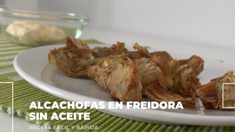 Crujientes y saludables: Alcachofas en freidora CECOTEC
