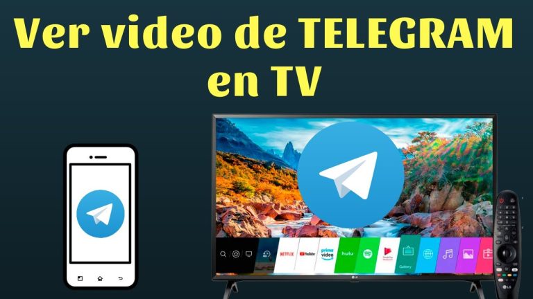 ¡Envía tus mensajes de Telegram al televisor! Aprende a transmitir de Telegram a TV