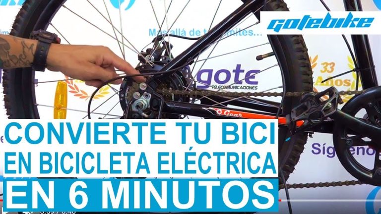 Transforma tu bicicleta en eléctrica en minutos: ¡Aprende a adaptarla fácilmente!