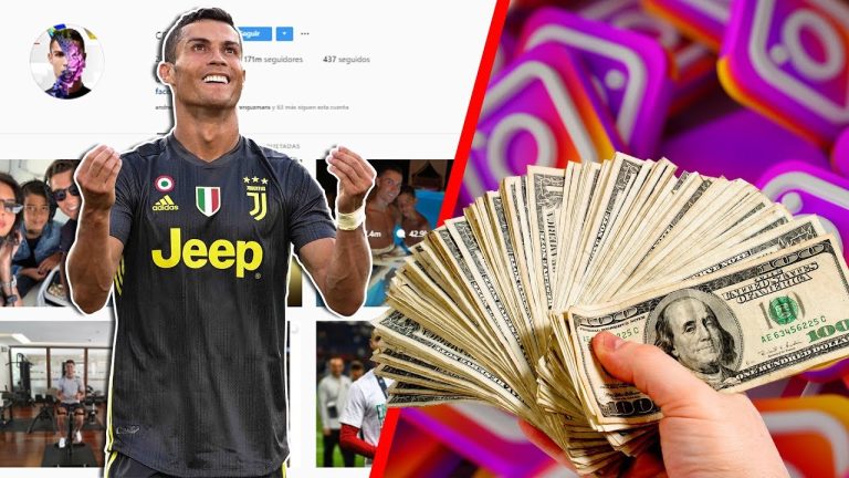 Descubre cuánto Instagram paga a Cristiano Ronaldo