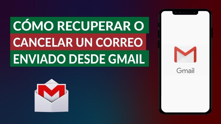 ¿Envías un correo por error? Aprende a recuperar emails enviados en Gmail