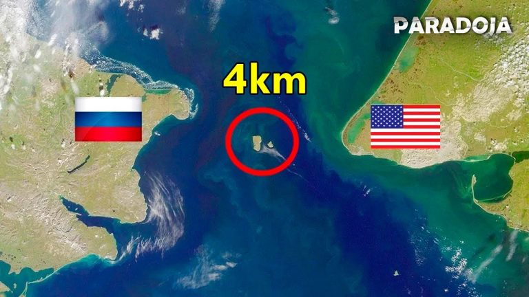 ¡Increíble! Descubre cuántos km separan a Rusia de Estados Unidos.