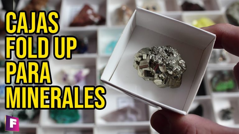 Guarda tus tesoros: cajas ideales para minerales