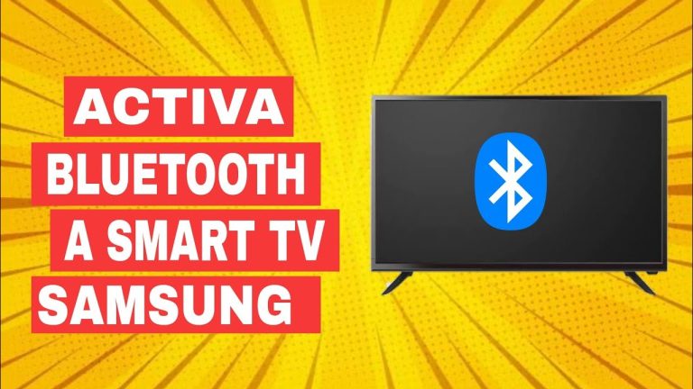 Descubre el sorprendente menú oculto para activar el Bluetooth en tu TV Samsung