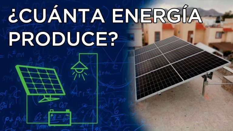 ¡Descubre cuánta energía genera una placa solar y aprovecha su poder!